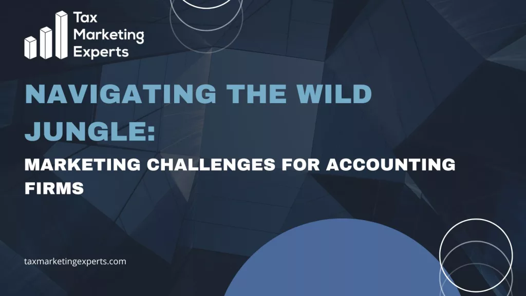navigating the wild jungle: marketing challenges for accounting firms